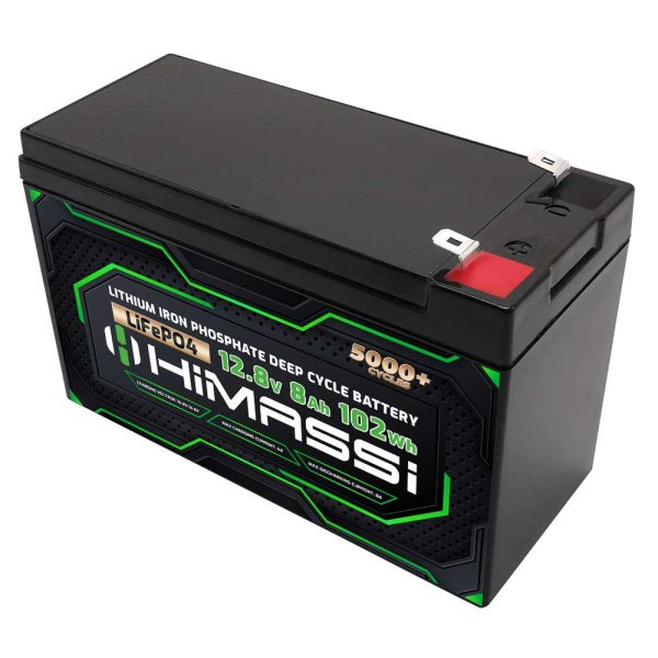 12v 8ah lithium iron phosphate battery