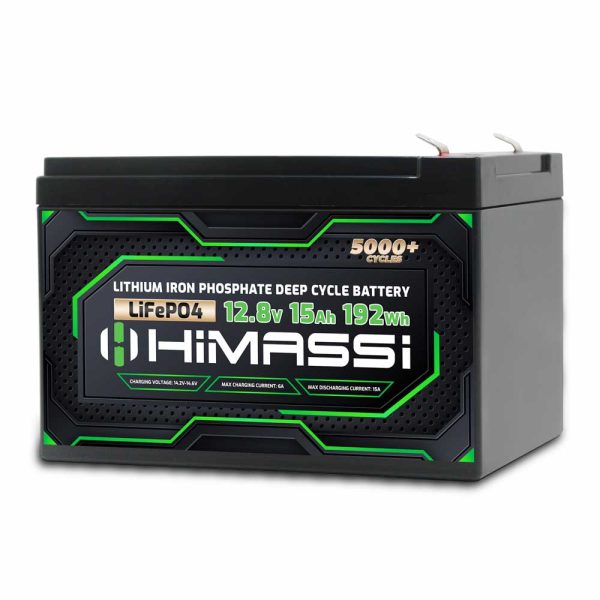 12V 15Ah LiFePO4 battery