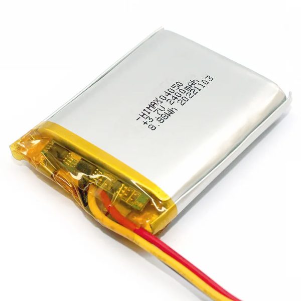 3.7v 2400mah lithium polymer