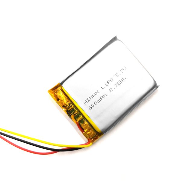 3.7v lipo battery 600mah