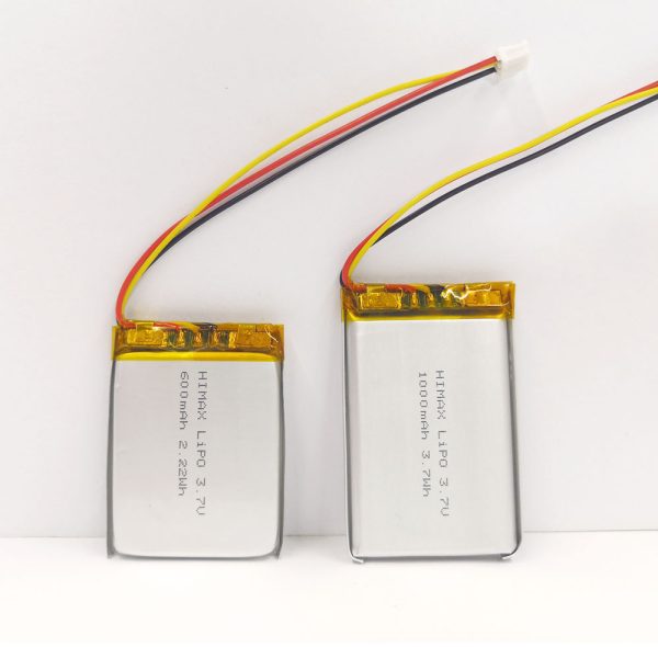 lithium polymer battery 3.7v 1000mah