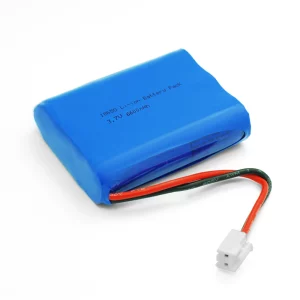 3.7V 6600mAh lithium ion battery