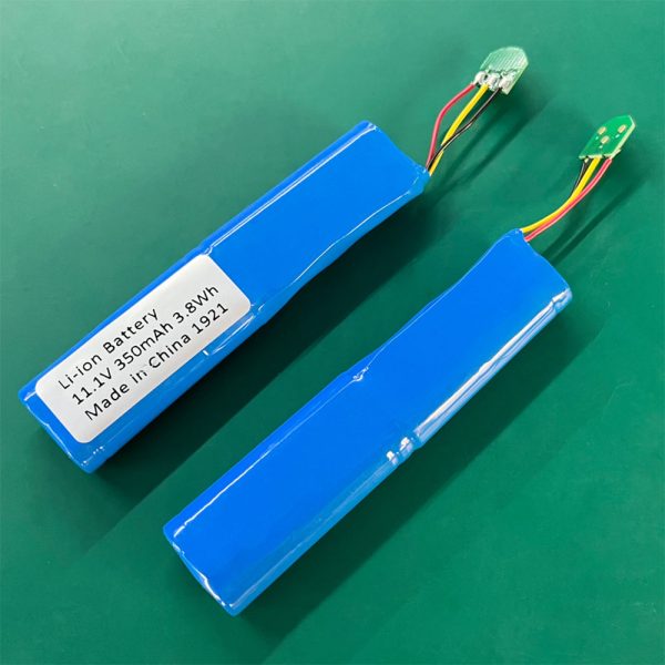 Small capacity 11.1V battery for industrial use