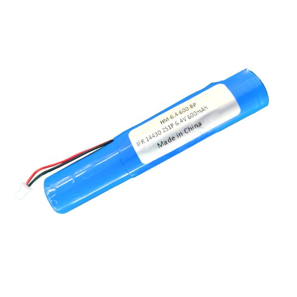 6.4V 600mAh lifepo4 cell manufacturer