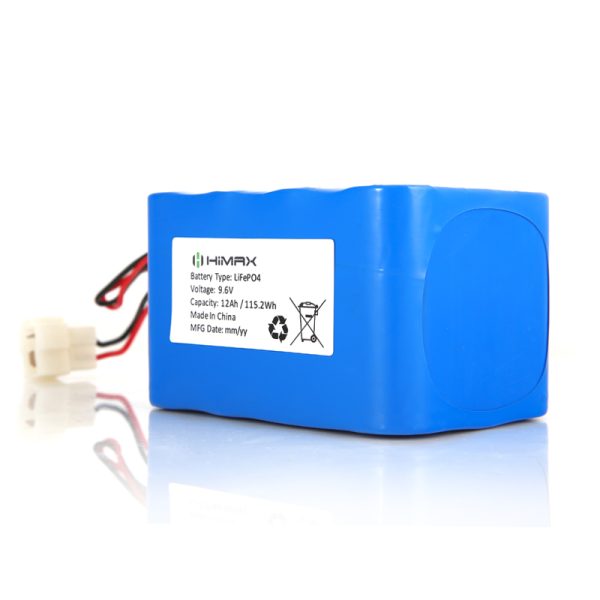 9.6v 12ah battery