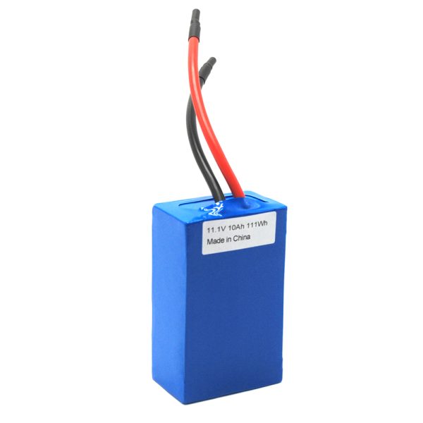 11.1v 10ah rechargeable li ion battery